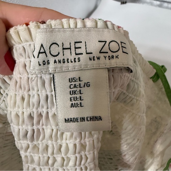 Rachael Zoe maxi dress  spaghetti strap  Alemais Paradisoinen blend large - Picture 4 of 5